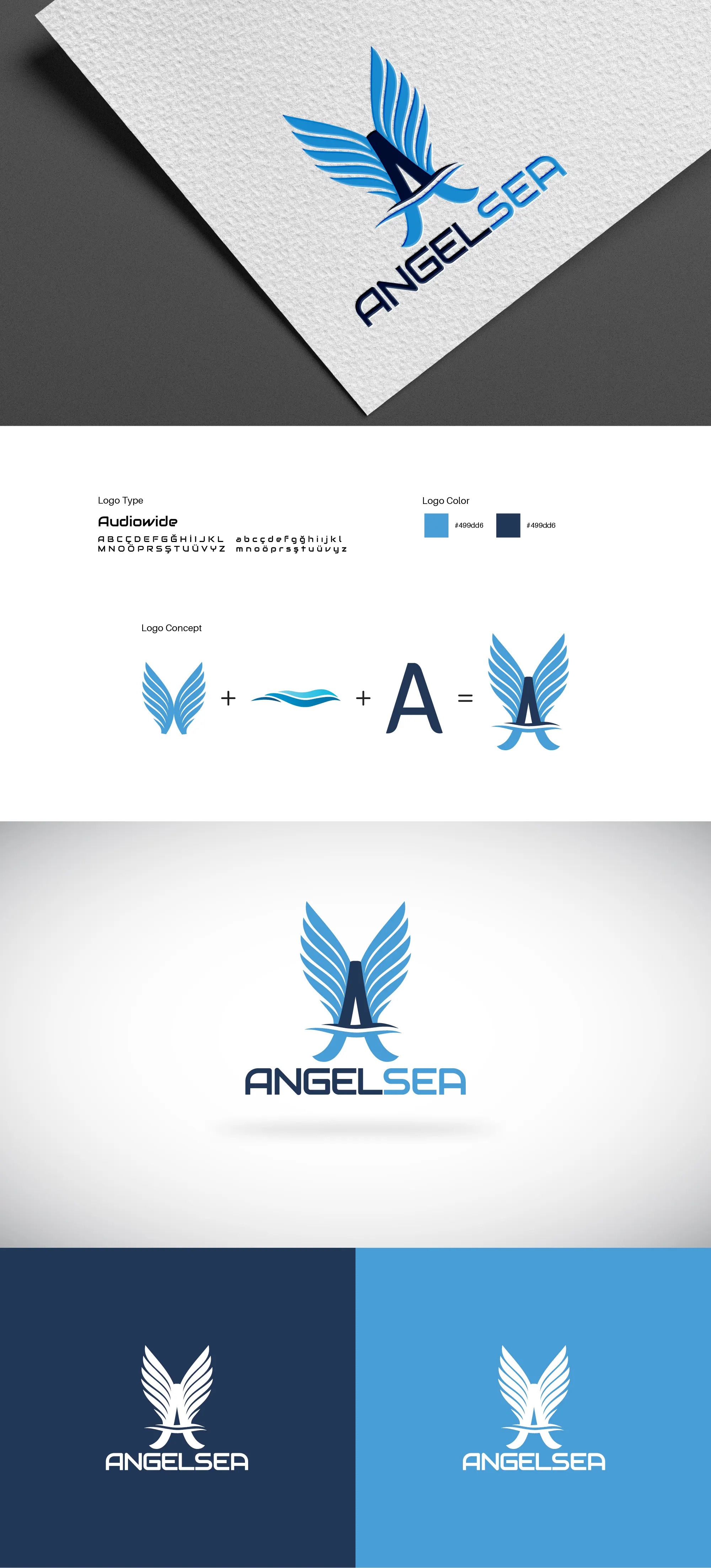 Caner Yılmaz Angelsea Logo Tasarım
